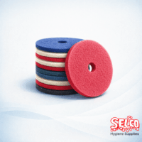 Floor cleaning and polishing pads 11 and 13 inch price Ireland red and black