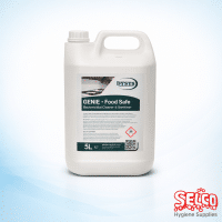 Case of 2x5L Genie food safe cleaner and sanitiser concentrate with two free spray bottles Ireland