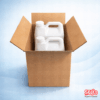A bundle deal including one 5 litre hand sanitiser gel container and four wall mounted dispensers Ireland