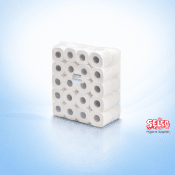 Case of 40 Selco luxury super soft 2-ply toilet rolls bulk deal Ireland