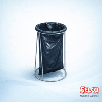 Outside metal bin bag holder Ireland strong wire frame waste stand