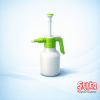 A 1.5 litre heavy duty pump up plastic spray bottle with a white and blue design Ireland