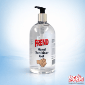 Safe Hands 500ml pump bottle of 70 percent isopropyl alcohol hand sanitising gel