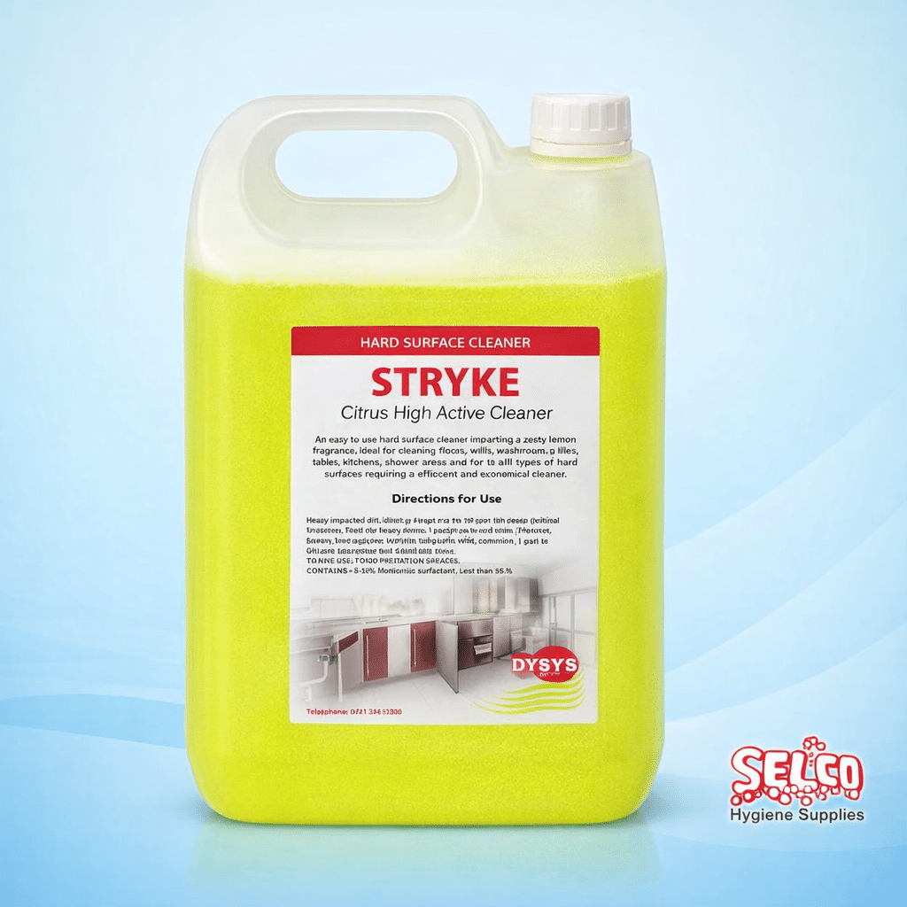 Stryke Lemon Multi Surface Cleaner 5 Litre pH neutral bottle