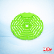 A W-Wave fragranced gel urinal screen mat for washroom odour control Ireland