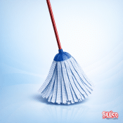 Complete Vileda mop set including handle and high-absorbency mop head for easy cleaning Ireland