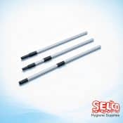 A professional 3 x 2 meter aluminum telescopic extension pole for high reach window cleaning