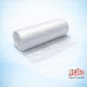 Large clear 26 x 44 strong bin bags on rolls for tall industrial bins in Ireland