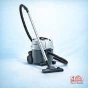 Nilfisk VP300 HEPA commercial vacuum cleaner with 10L capacity and 5 free bags