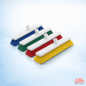 Alternative view of 18" Hygiene Brush Head Soft Texture - Commercial Supply
