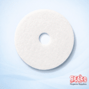 27" White Max Floor Pads - Floorcare Pad