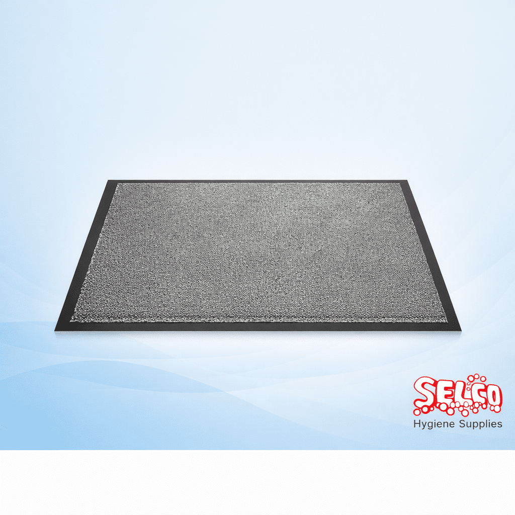 Dust Control Mat 3 x 5ft Brown/ Black - Entrance Mats -Non Slip