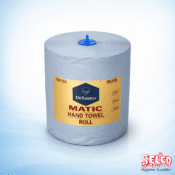 Matic Paper Hand Towels Blue H1 (12 Rolls 2 Pack) TMH150 - White