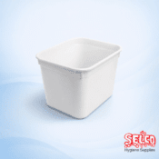 Ice Cream Tub Container 4Ltr (20 Pack) - 97.5g - Natural