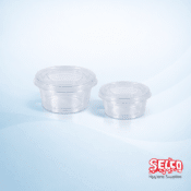 Clear Portion Pot 4oz Sauce pots - Takeaway Supply