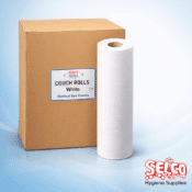 Medical Bed/ Couch Rolls White - Beauty Salon Treatment Bed Roll