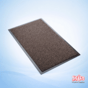 8 x 4 Dust Control Mat Brown/Black - 4 x 8 - Commercial Supply