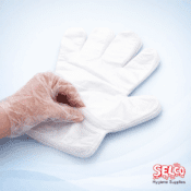 Disposable Poly Gloves -Safe Protection-Safety Glove- Glove 500pk