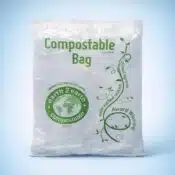 Alternative view of Compostable T Shirt Bag - Handle 21 x 29.5cm - 300 Bags - 6 Rolls