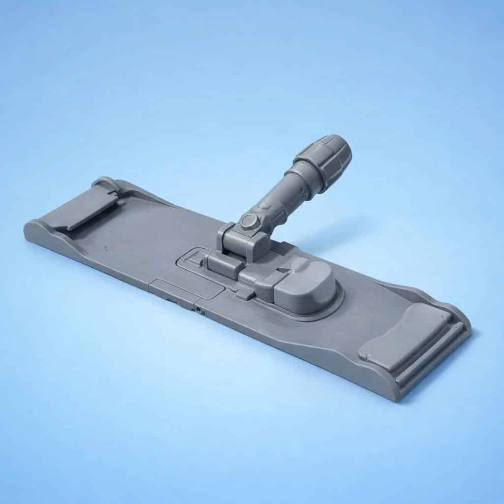 Flat Mop Frame with Flap and Pocket Holder - Commercial Supply - Image 2