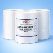 Alternative view of Auto Cut Hand Towels White 20.8cm x 6 Rolls - Universal Towel