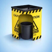 Alternative view of Slip Stop Leak collector - Hazard Sign Collection Unit - The Rain Collector