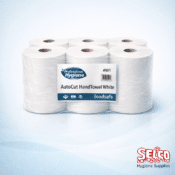 Autocut Roll Towels 2ply White Dispenser Paper Towels System