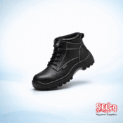 Black Safety Workwear Boots - Commercial Supply