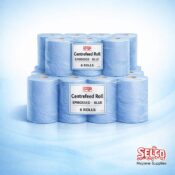 Alternative view of Centerpull Wipe Blue- Wiper roll- The Original Wiper - 2 Ply