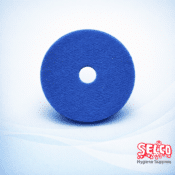 Blue Floor Cleaning Pads 20" Box 5 Pads - Commercial Supply