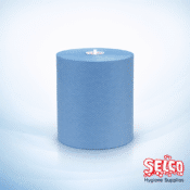 Alternative view of Auto-Matic Hand Towel Roll - TMH140 - Save 33% - 6 rolls - Blue