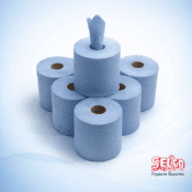 Alternative view of Centrefeed Roll Blue 10 Case Deal - The Caters Choice in Wipes - Best Deal