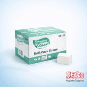 Bulk Pack Toilet Tissue Paper Flat Sheet 2ply - One Sheet