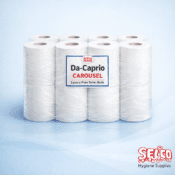 Carousel Toilet Roll 2ply 24 Rolls C24 Pure Soft Tissue - 95mm