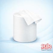 Centrefeed Toilet Roll Pure Midi Rolls - 1 sheet - Commercial Washroom Supply