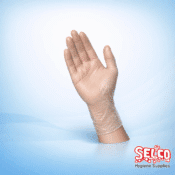 Vinyl Glove powder free Clear - Per pack 100 - Now In Stock
