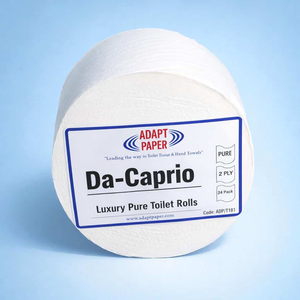 Da Caprio Toilet Roll System 24 Pack - Fits Versa Twin Roll System - Image 2