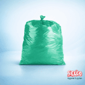 Degradable Refuse Bags 26 x 44 (Eco Green) - 200 Per Case