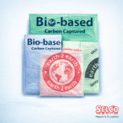 Earth 2 Earth Eco Recycle Bin Bags - 26" x 44" Biobased Heavy Duty Bin Bags