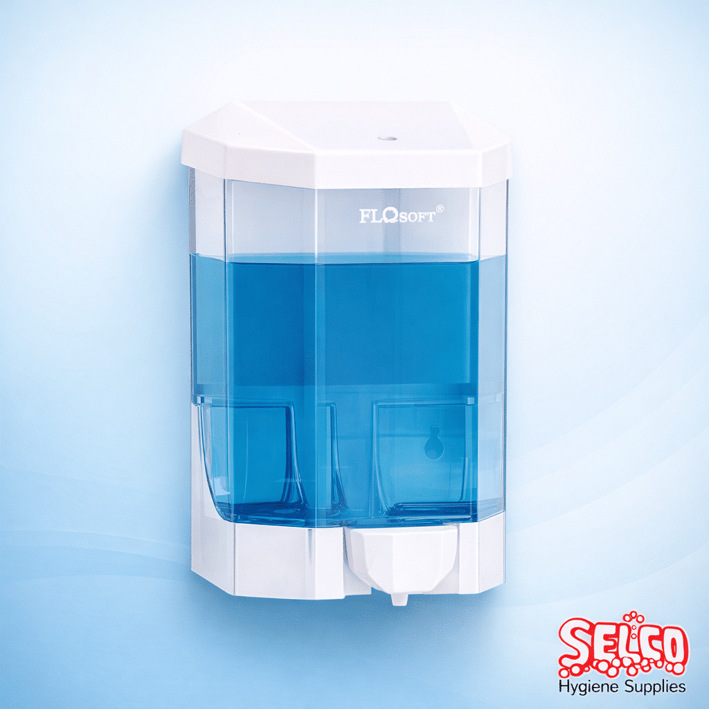 Easy Flo - Bulk Fill Soap Dispenser 1000ml - 1 litre - Clear
