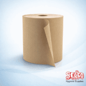 Centrefeed Eco Natural Roll 144 Mt – 6 Rolls Per Case - 144m