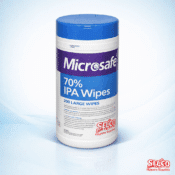 Hand And Surface Alcohol Sanitiser Wipe- 200 Wipes - blue
