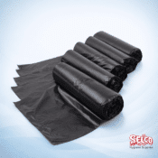 Alternative view of Super Heavy Duty Black Bin Bags 26x44 - 200 Per Case - 26 x 44