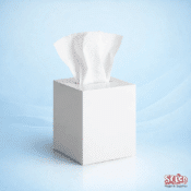 Facial Tissues Cube Box Soft White 30 Pk - 2 Ply - Commercial Supply
