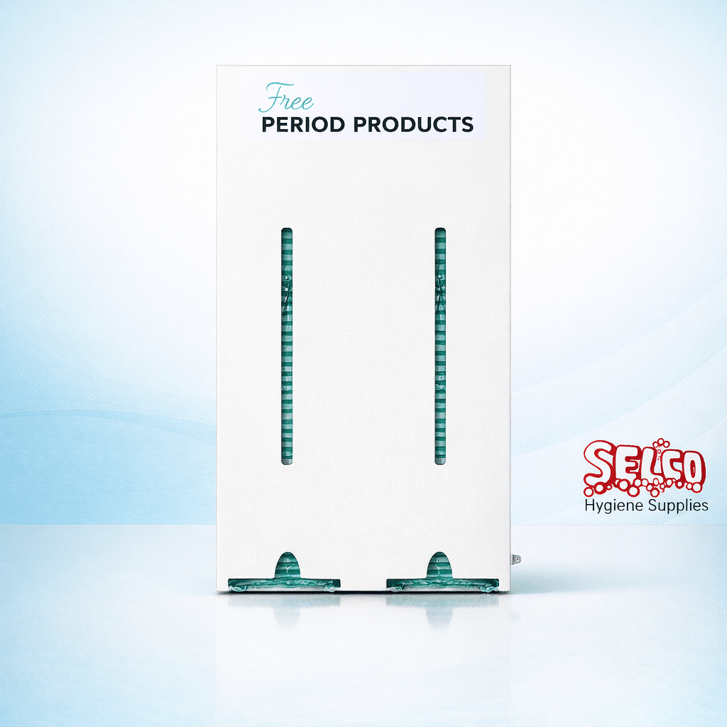 Sanitary Products Holder Free Vend Wall Mount Dispenser - Selco.ie