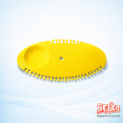 Gel Fresh Air Freshener- Mango-Citrus - orange - yellow