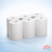 Katy Classic Roller Towel 60256 Paper - Auto Cut Towels - 6 Rolls