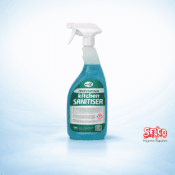 Kitchen Cleaner Sanitiser Spray - Total Cleaning Protection
