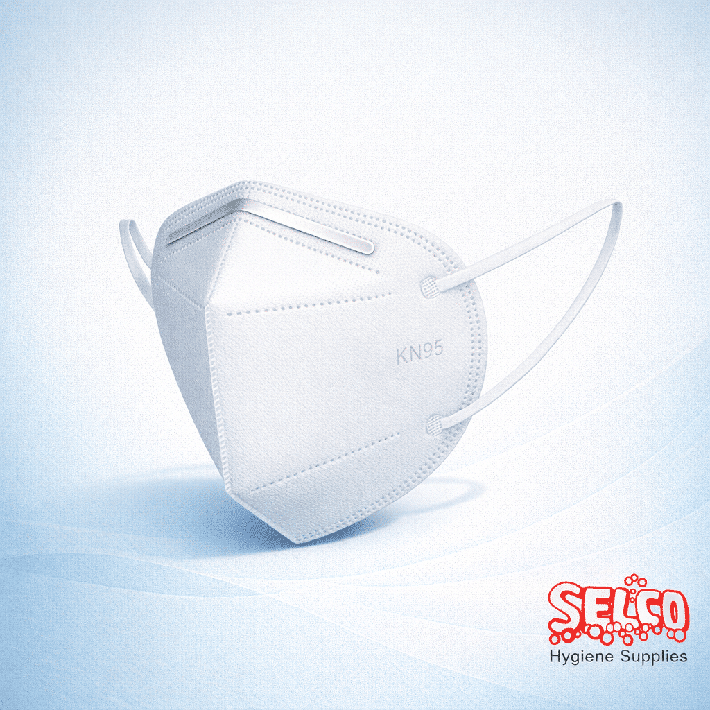 KN95 Face Masks FFP2 Total Protection Covid 19 Omicron BA2 -50Pk