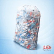 Clear Refuse Bag on Rolls- Large Strong Sack - 700mm - 1200mm